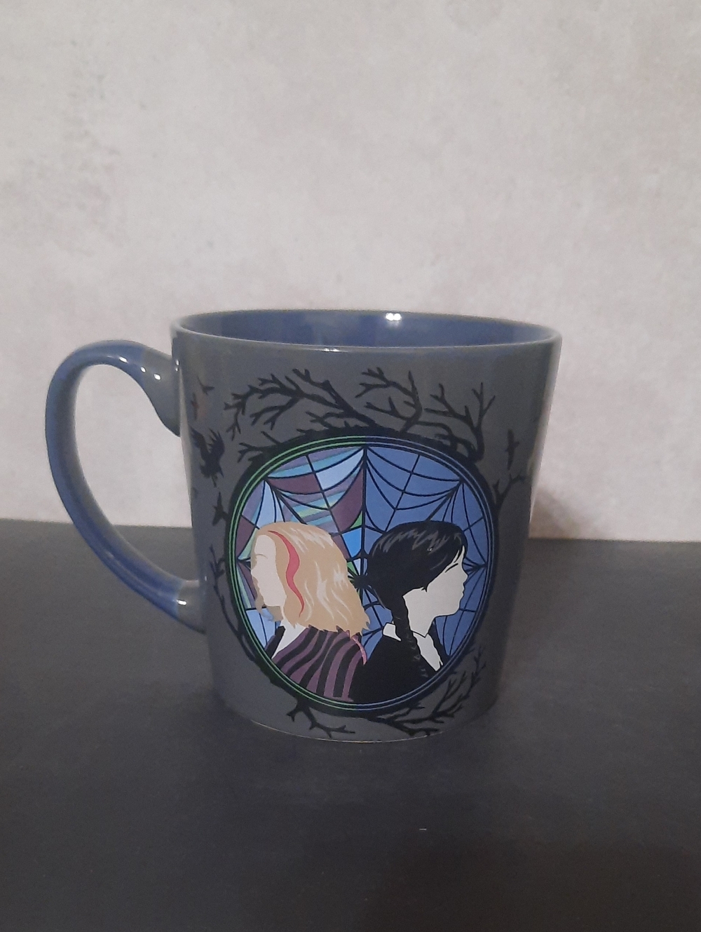 Wednesday Addams Nevermore Academy Mug With Enid And Wednesday Design